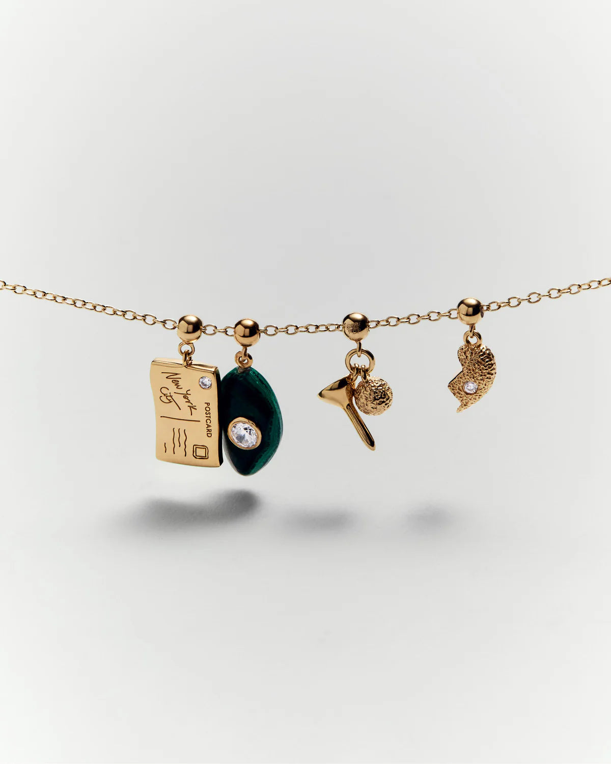 NY Postcard Charm