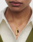 Tiger Eye Drop Pendant