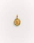 Santa Maria Medal Charm