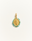 Santa Maria Medal Charm