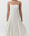 Everyday Cotton Pleat Dress