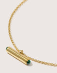 Malachite Toggle Necklace