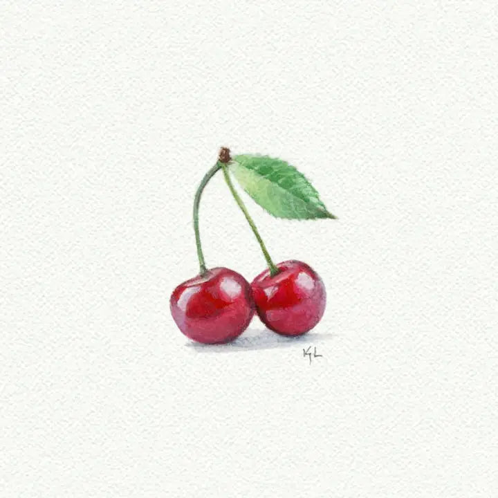 Miniature Watercolor Painting