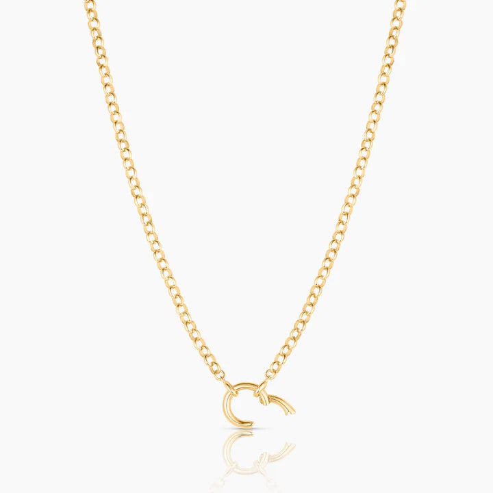 Vienna Rolo Charm Necklace - 32 Inch
