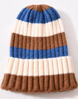 Luxe Cashmere Striped Beanie