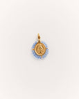 Santa Maria Medal Charm