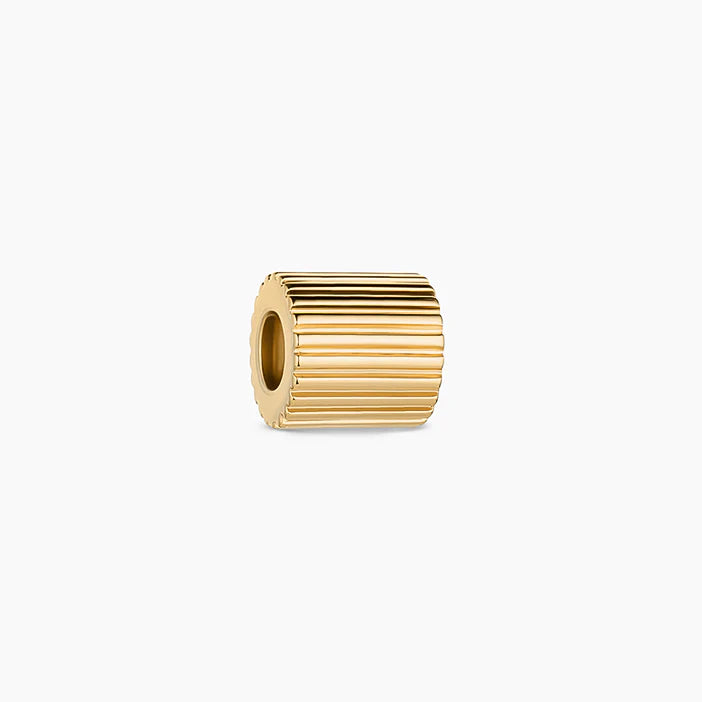 Cierra Bead Charm - 14k Gold Plated