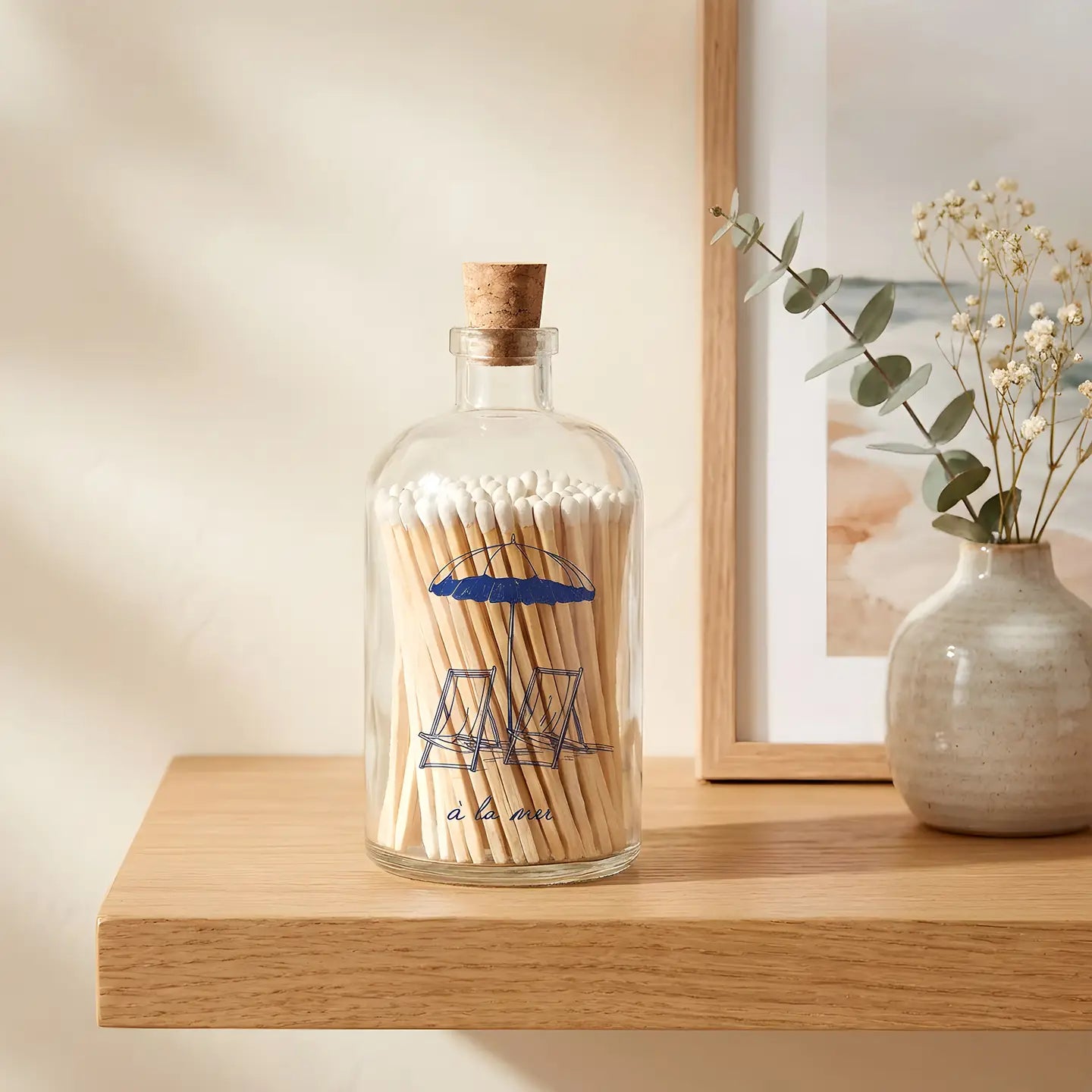 Apothecary Match Bottle, A La Mer