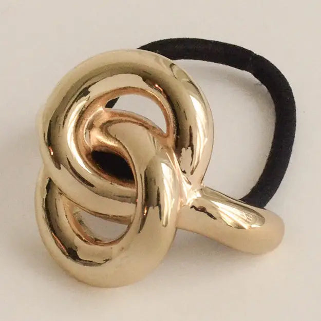 Eternal Loop Metal Hair Tie
