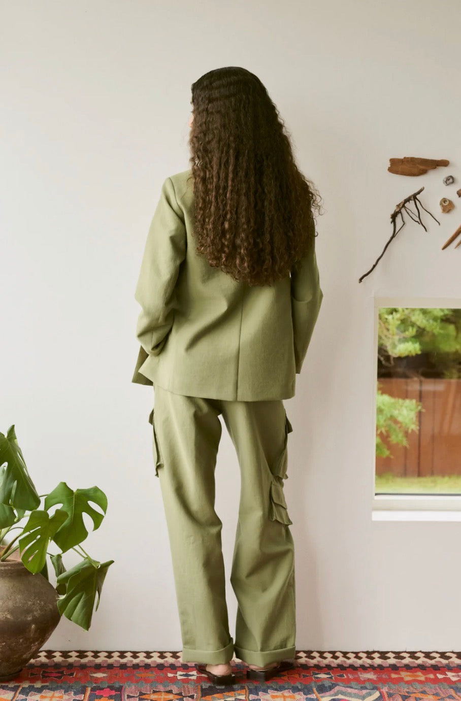 SABILA- Soft tailoring cargo jacket