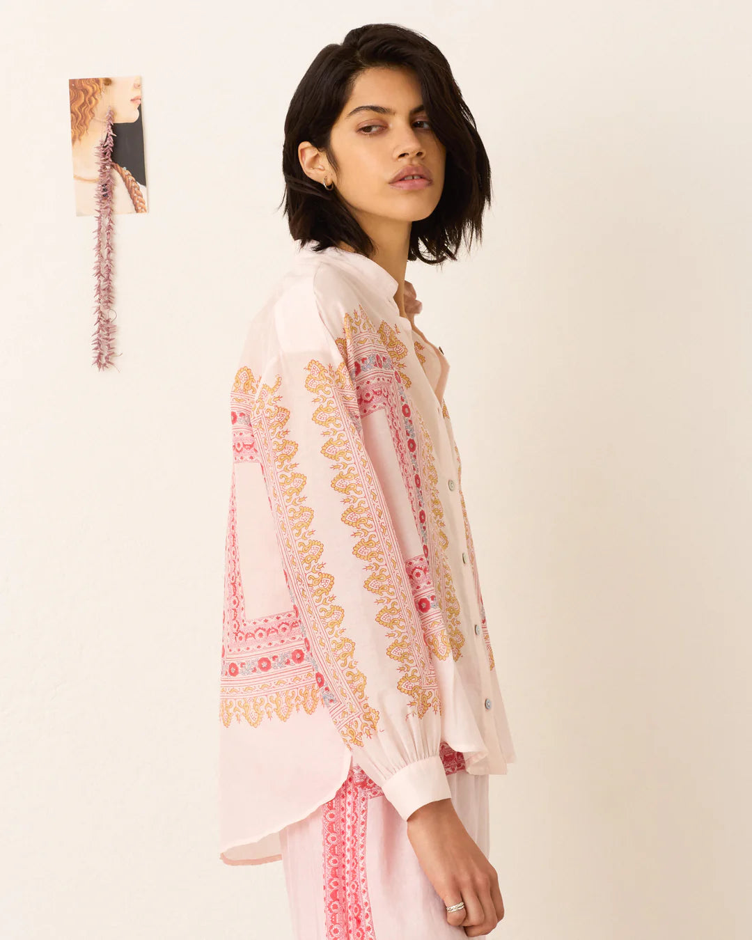 Alix of Bohemia Kiki Blush Tile Shirt 