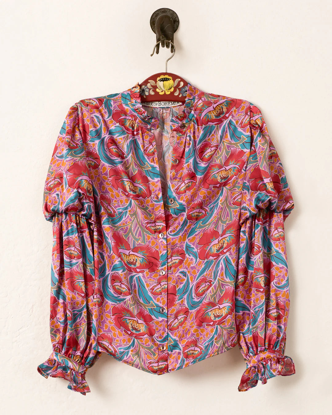 Alix of Bohemia Mazie Silk Top