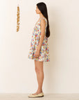 Alix of Bohemia Soleil Wildflower Linen Dress. 