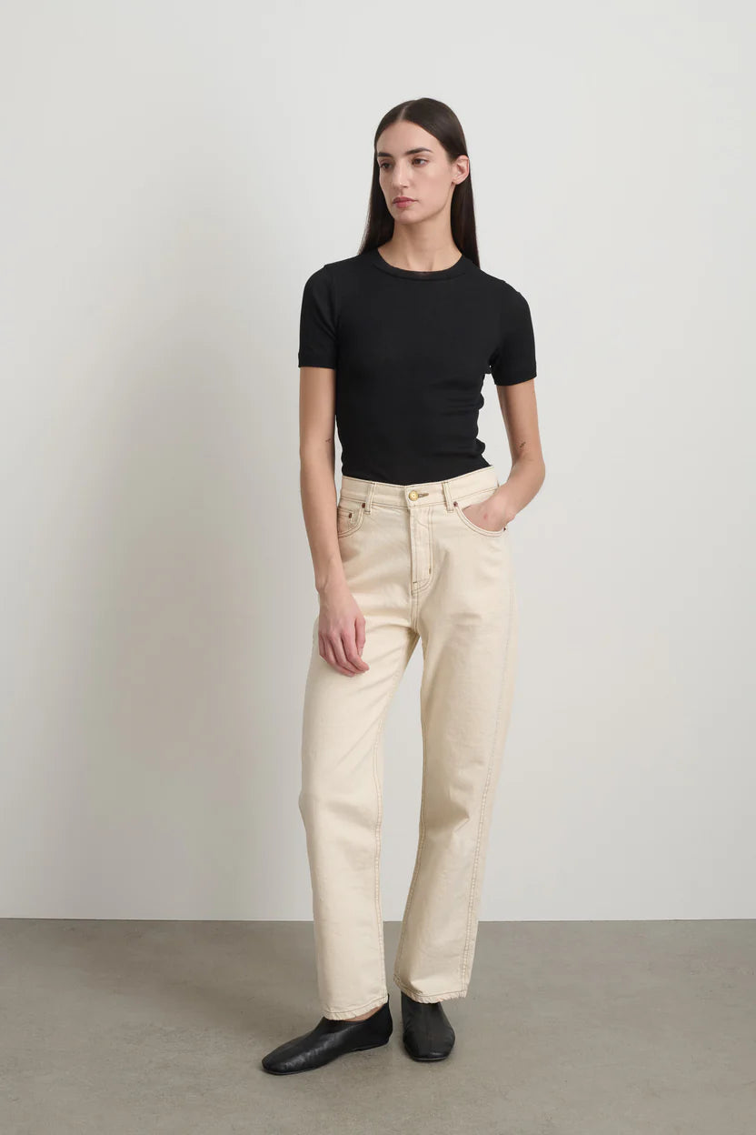 Plein High Straight Jean Clair Rinse