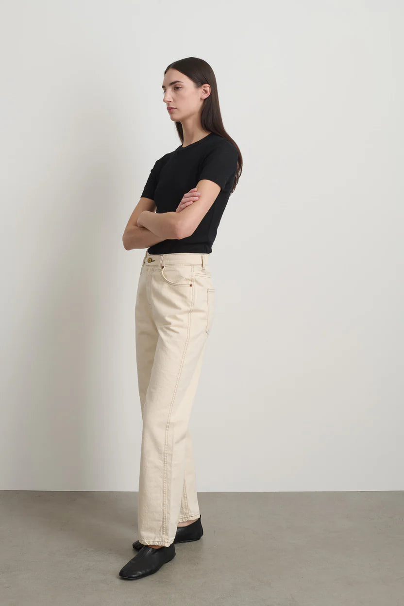 Plein High Straight Jean Clair Rinse