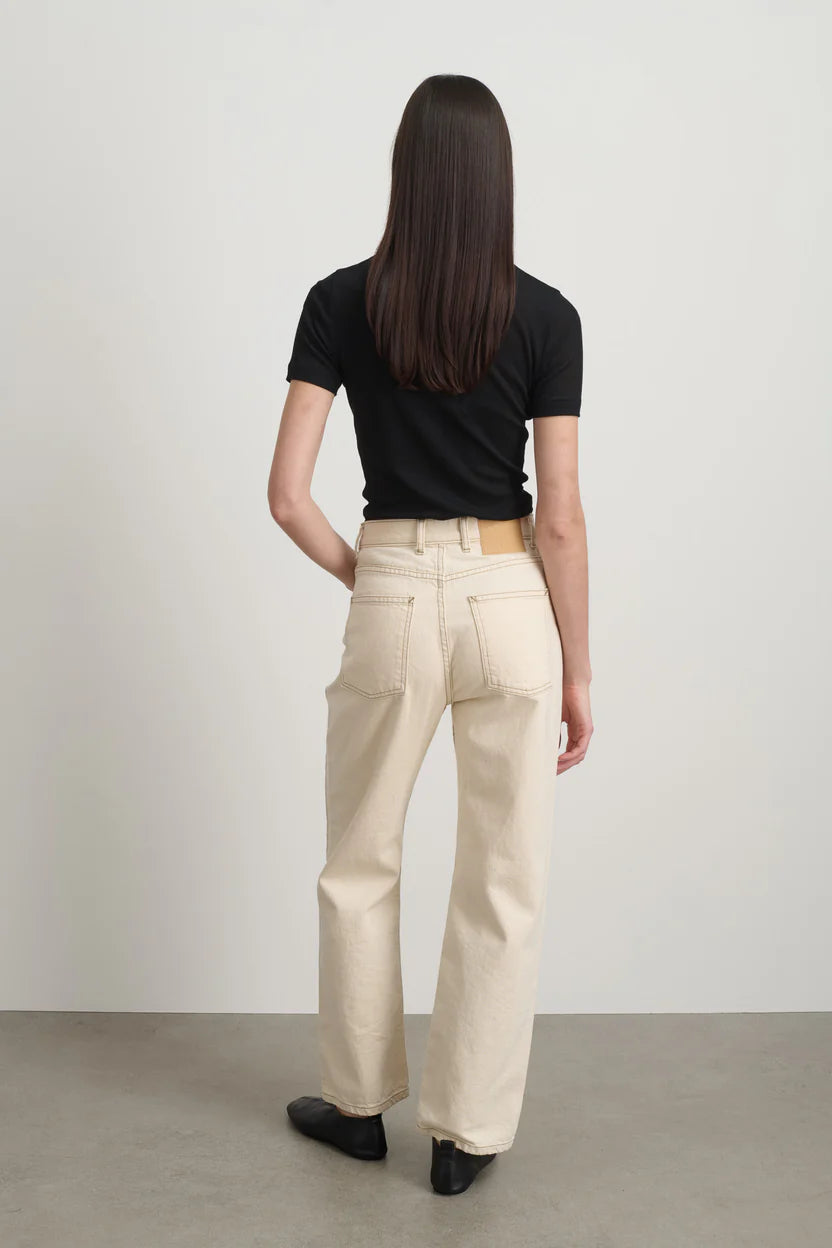 Plein High Straight Jean Clair Rinse