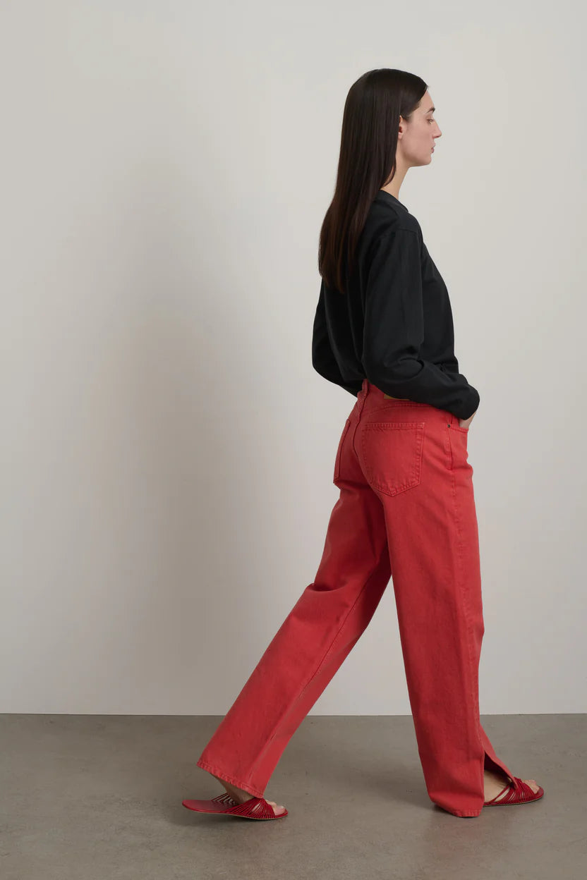 Charlot Split Hem Jean