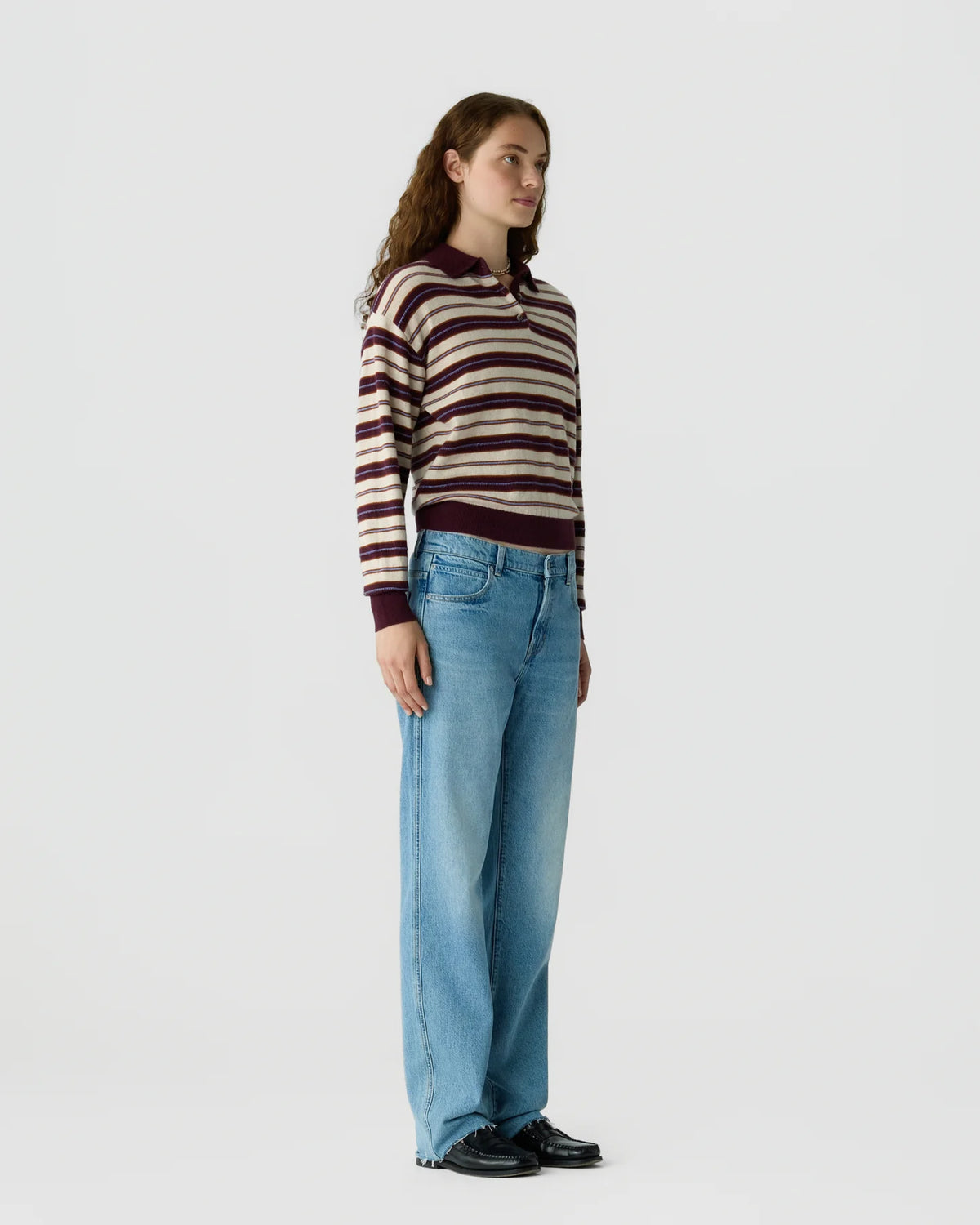Collegiate Stripe Polo