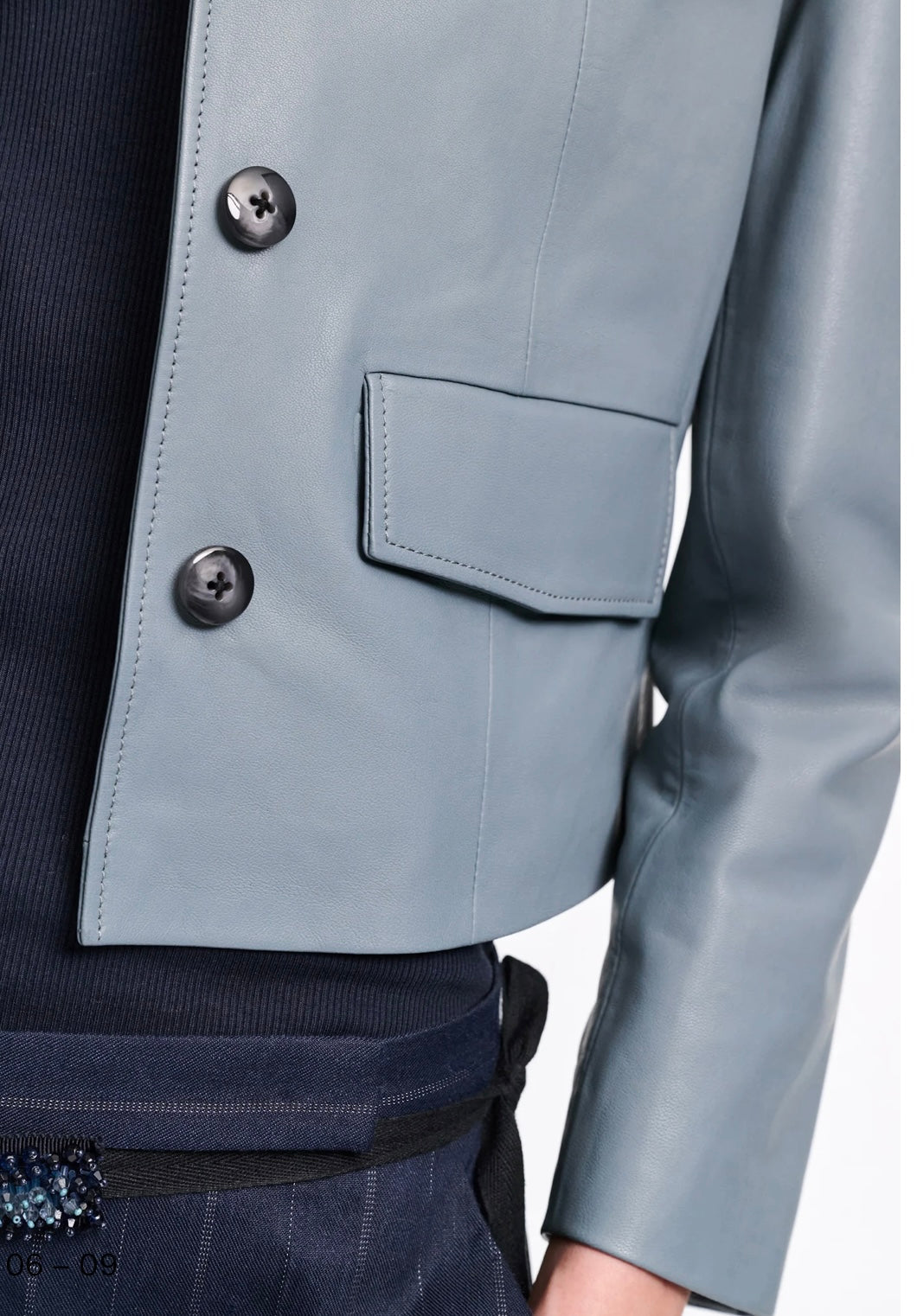 Dorothee Schumacher Sleek Statement Jacket  Close Up