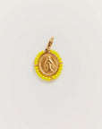 Santa Maria Medal Charm