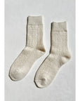Cashmere Pointelle Socks