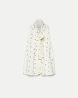 top in glitter taffeta