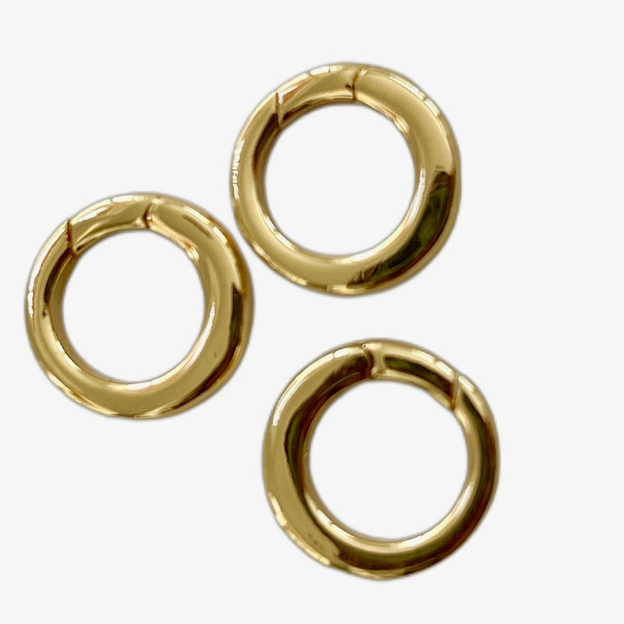 Gold-Filled Charm Holders- Medium