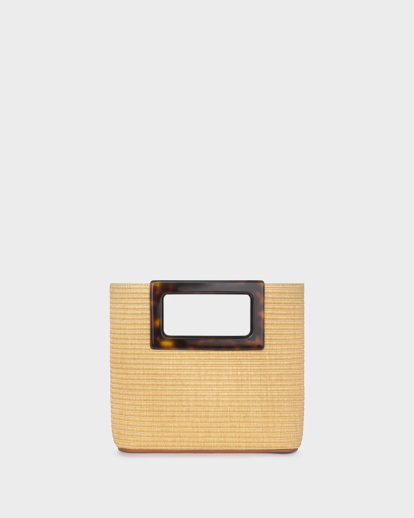 EVA IN RAFFIA AND TORTOISESHELL