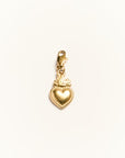 Frida Heart Shaped Charm