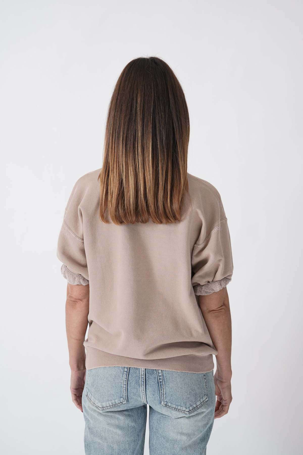 Stanza Sweatshirt in Buff