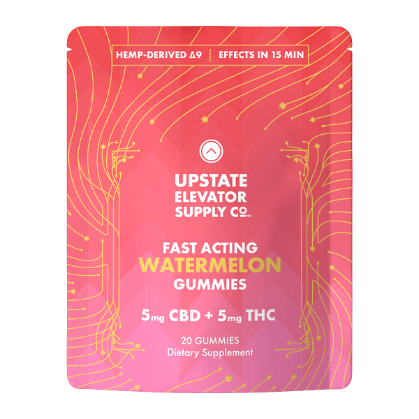 CBD+THC Watermelon Gummies