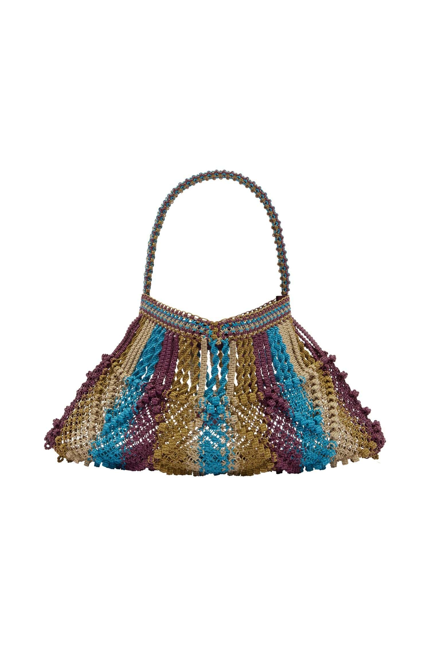 Leather Maxi Crescent Tote