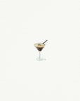 Espresso Martini Miniature Watercolor Painting - Art Print