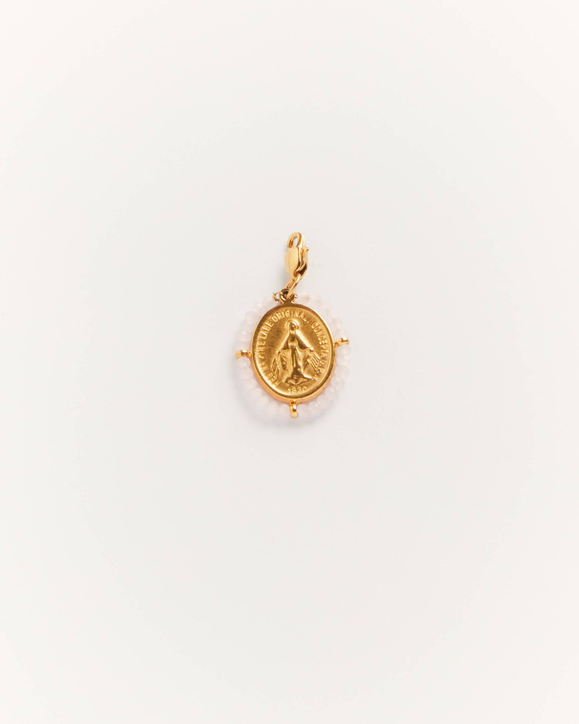 Santa Maria Medal Charm