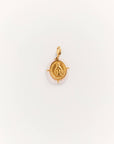 Santa Maria Medal Charm
