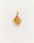 Santa Maria Medal Charm