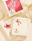 Holly Jolly Santa Paper Beverage Napkin - Set of 20