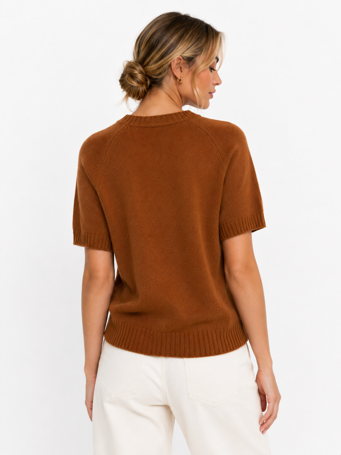 RD Sweater 1/4 Cinnamon Tea