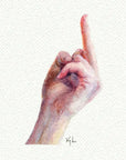 Miniature Watercolor Painting