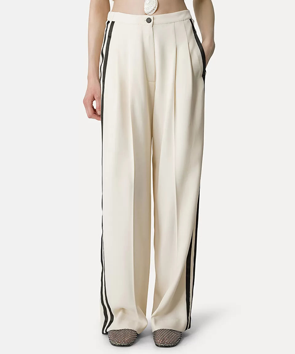 forte forte stretch Cady tuxedo pant