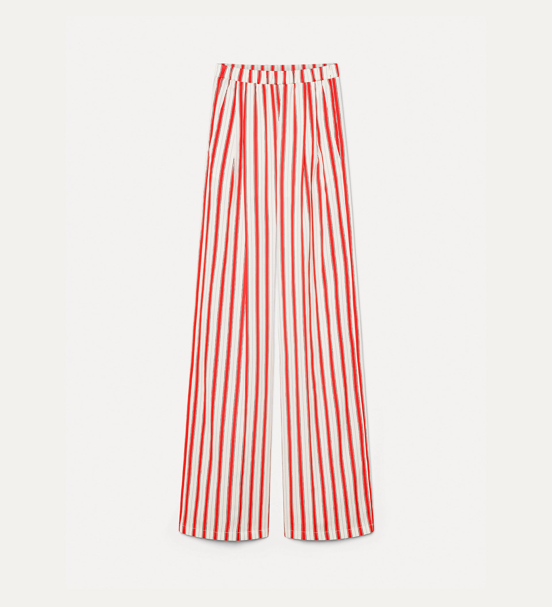 Pinstriped Straight Pant