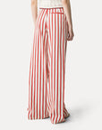 Pinstriped Straight Pant