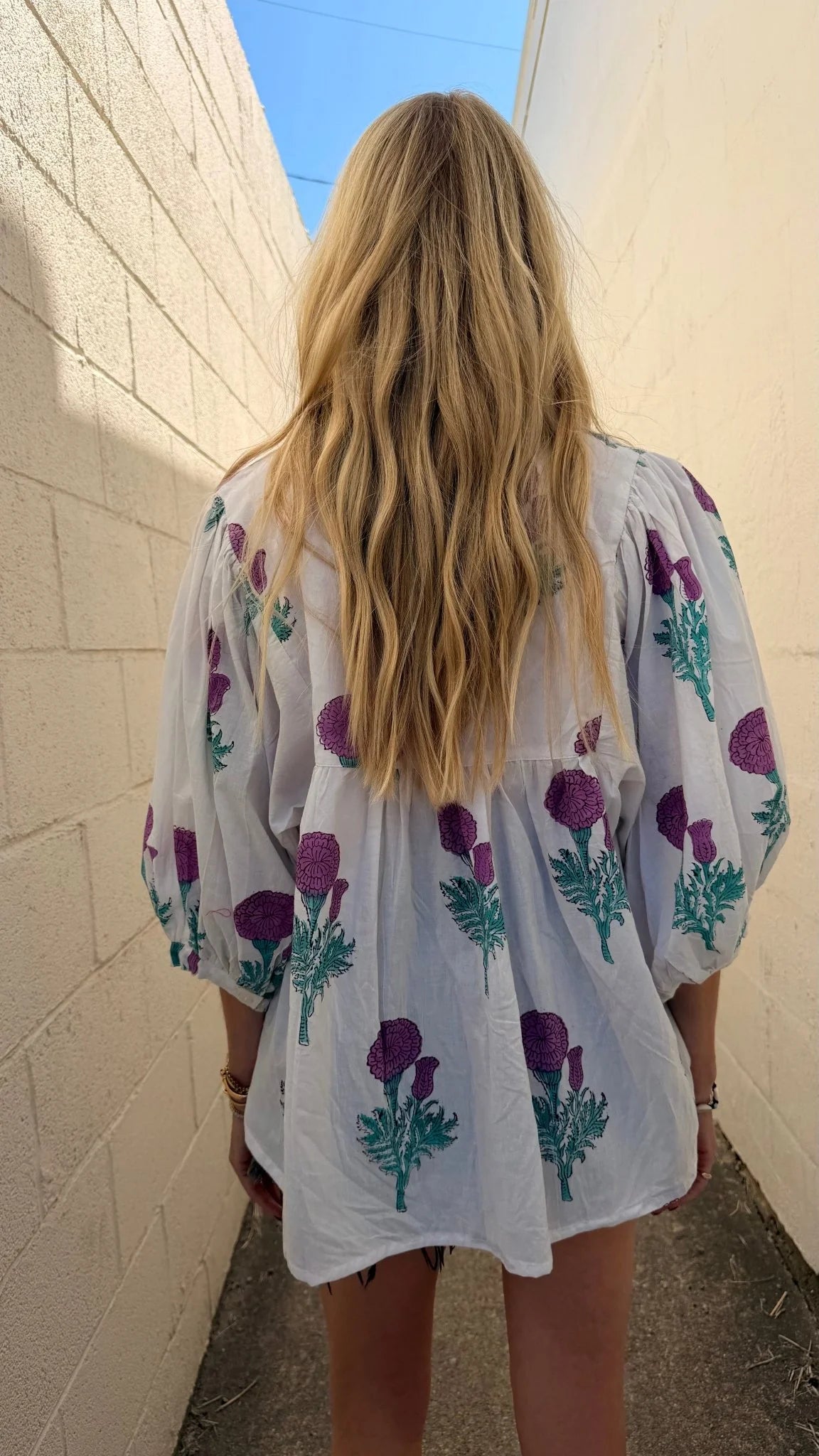 Violet Classic Blouse