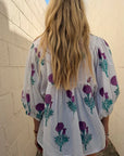 Violet Classic Blouse