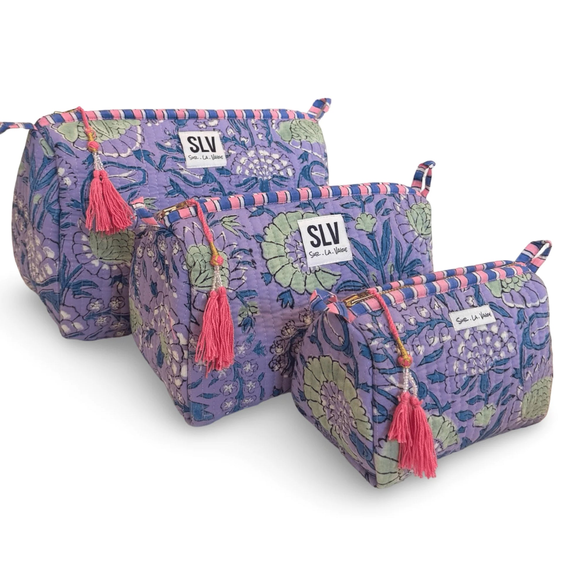 Wisteria Pouch Set