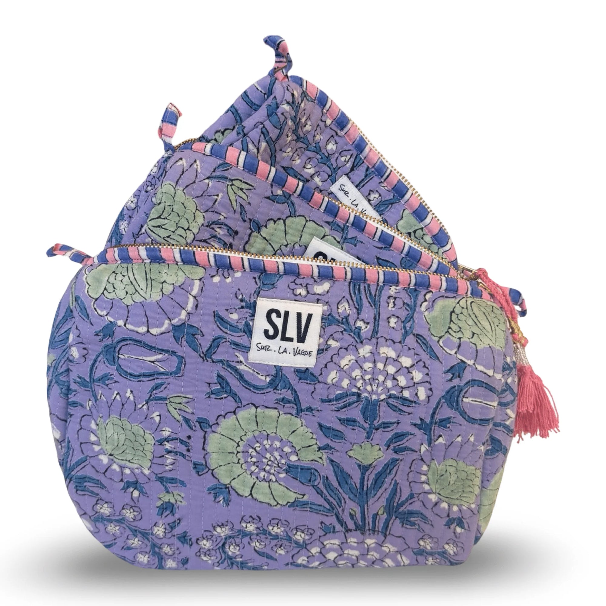Wisteria Pouch Set
