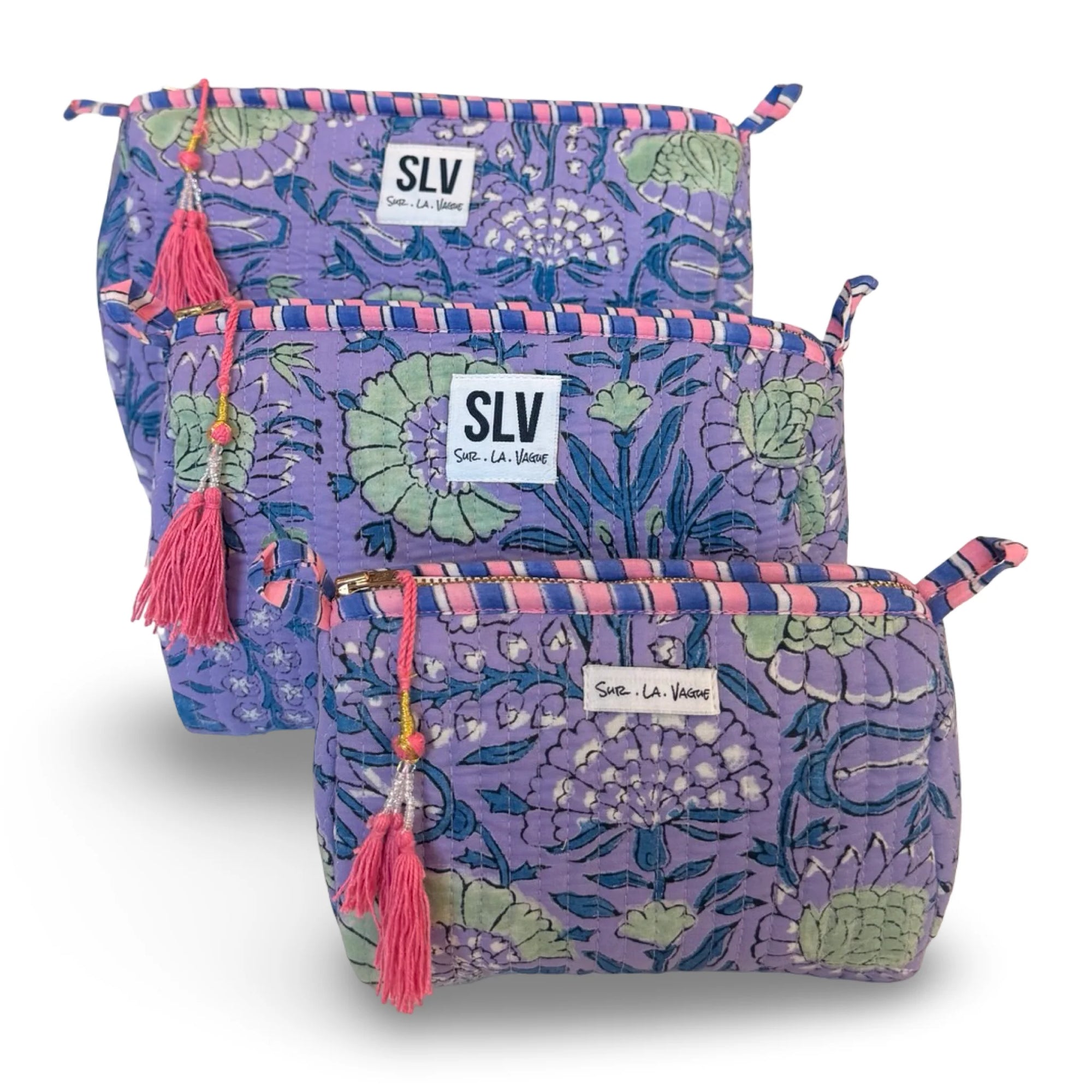 Wisteria Pouch Set